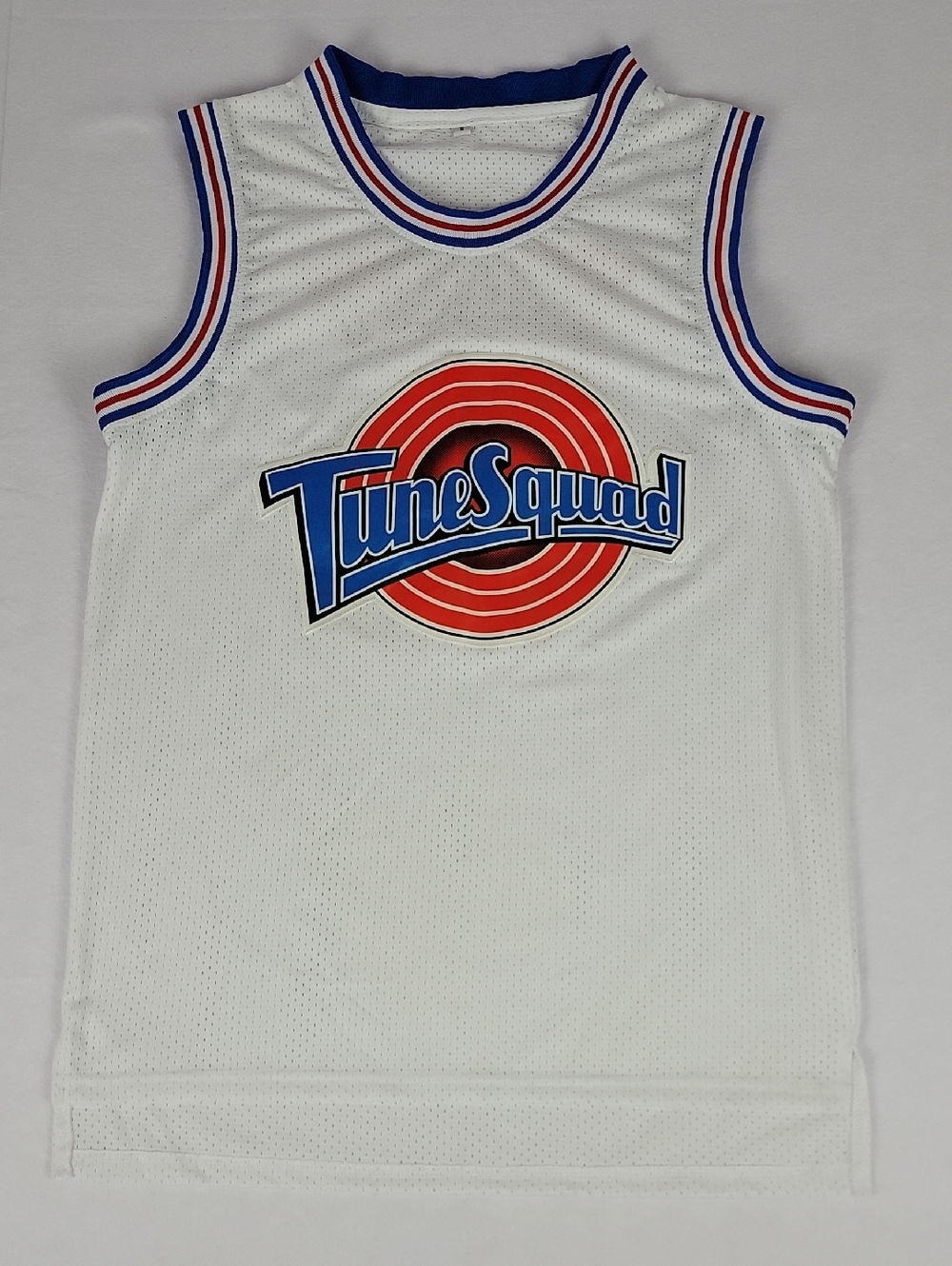 Tune Squad Tweety 1/3 White Mesh Basketball Tank Top Size S Men Or Women